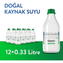 Ecofriendly Cam Şişe Su 12X330 ml