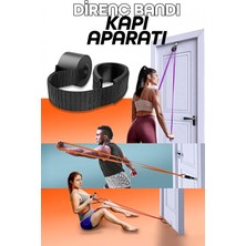 Direnç Bandı Kapı Aparatı Evde Pulldown Curl Row Cable Press Makinesi Yerini Tutan Aparat 1 Adet