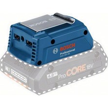 MSP Professional 18 V Sistem Şarj Cihazı Gaa 18V-48 (Kompakt USB Şarj Adaptörü, 2 x 2,4 A Şarj Akımı), 06188000L6, Mavi.