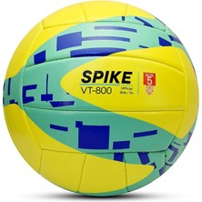 MSP Voleybol Topu 5 Numrara Yumuşak Dokulu Soft Touch 270 Gr. Telvesse VT-800 Trick Pompa Hediyeli Semi-Pro Iç-Dış Mekan Soft Touch