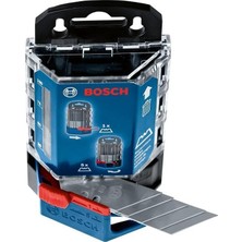 MSP Professional Dispenser Içinde 50 Yedek Bıçak (Bosch Professional Trapez Bıçak Uçları ile Uyumlu)
