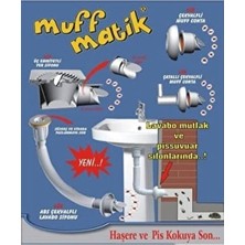 MSP Koku Önleyici Lavabo Sifonu Çekvalfi (3 Adet)