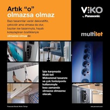 MSP Multi-Let Üçlü Priz Topraklı Kablolu Çocuk Korumalı 3 mt