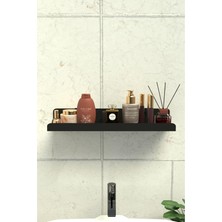 MSP Ultra Güçlü 3m Yapışkanlı Siyah Çok Amaçlı Banyo Düzenleyici Organizer Raf Banyo Askı 2 Adet MT96SD