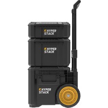 MSP DA41005 Hyper Stack Ağır Hizmet Tipi 3’lü Tekerlekli Kilitli Takım Çantası Seti