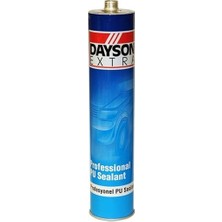 MSP Dayson Poliüretan Pu Mastik Gri Genel Amaçlı Silikon 280 ml