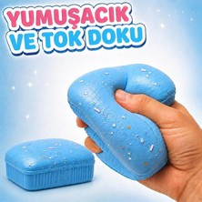 MSP Dondurma Squishy Oyuncak – 1 Adet Karışık Renk, Kokulu, Simli, Yumuşak ve Yavaşça Eski Formuna Dönen Stres Sıkma Oyuncağı