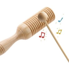 MSP Ahşap Guiro Ritim Müzik Aleti 19 cm