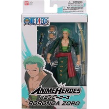 MSP Heroes Tek Parça Figürler Roronoa Zoro Aksiyon Figürü, Değiştirilebilir Kollar ve Yüzler ile Mafsallı Zoro Anime Figürü, Bandai Tek Parça Aksiyon Figürleri Korsan Oyuncakları Serisi, 17 cm