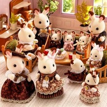 MSP Sylvanian Families Çikolata Kulaklı Tavşan Ailesi Yıldönümü Seti