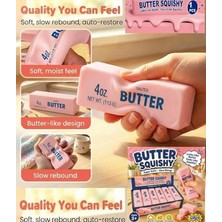 MSP Tereyağ Squish Pudra Butter Sukuşi Oyuncak Yumuşak Sıkılabilir Squishy - 1 Adet