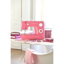 MSP 230128140 Serbest Kol Dikiş Makinesi Simple 3223 Kırmızı, Plastik, 45 x 22 x 35 Cm, Pembe