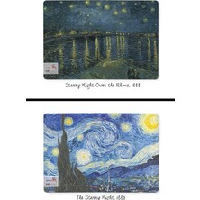 MSP Van Gogh 4'lü Defter Seti 1, Night Series, Çizgisiz, 64 Sayfa, 14X21 Cm, Standart