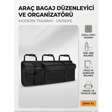 MSP Araba Bagaj Düzenleyici Alet Eşya Organizer Pratik Cepli Araç Oto Çanta Bagaj Aksesuarlar Aparat