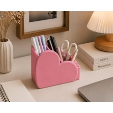 MSP Tasarımlı Masaüstü Organizer Pembe, 12X10X9 cm
