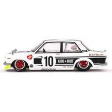 MSP Gt Skyline 2000GT-R (KPGC10) Kaido Street V1 Rhd (Sağdan Direksiyonlu) Kırmızı (Jun Imai Tarafından Tasarlanmıştır) Kaido House Special 1/64 Diecast Model Araba KHMG175