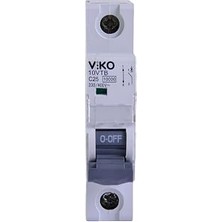 MSP 10VTB-1C25 Otomatik Sigorta 10KA C Tipi 1 Kutup 25A