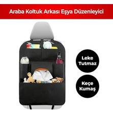 MSP Ex-50 Araba Koltuk Arkası Organizer | 7 Cepli Keçe Araç Içi Eşya Düzenleyici