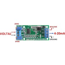 MSP To Akım Sinyal Çevirici Modül 0-5V 0-10V To 4-20MA