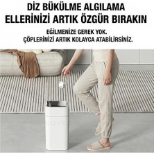 MSP Litre Hareket Sensörlü Çöp Kovası, Otomatik Banyo Çöp Kovası, Çocuk Odası Çöp Sepeti, Çöp Kutusu, (2 Adet 1.5 V Aa Pil, Piller Pakete Dahil Değildir) - 15X22X32 cm