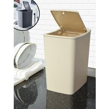 MSP Touch Çöp Kovası 4 Lt Latte