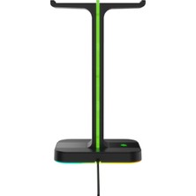 MSP Rgb USB Çoklayıcı Oyuncu Kulaklık Standı
