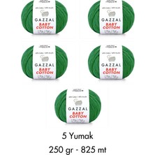 MSP Cotton 3456-YAZLIK Projeler Için Hafif ve Konforlu Pamuk Iplik - 5 Yumak