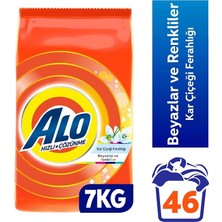 MSP 7 kg Kar Çiçeği Ferahlğı Beyazlar ve Renkliler Hızlı Çözülme Toz Deterjan
