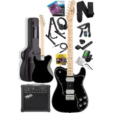 MSP TLX-60BK-25AMP Telecaster Maple Klavye Hh 25W Amfili Elektro Gitar Seti
