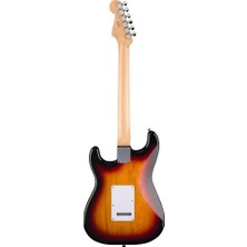 MSP Standard Stratocaster 3-Color Sunburst - Indian Laurel Elektro Gitar