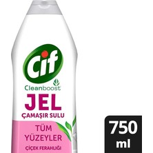 MSP Jel Yüzey Temizleyici Cleanboost Tüm Yüzeyler Için Leke Çıkarıcı Çamaşır Sulu Çiçek Ferahlığı 750 ml