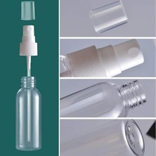 MSP Home 5’li 100 ml Boş Sprey Şişesi – Kolonya, Parfüm, Dezenfektan ve Temizlik Solüsyonları Için Şeffaf Taşınabilir Plastik Sprey Şişesi Seti (100 Ml)