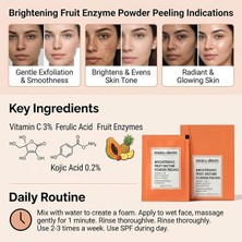 MSP Aydınlatıcı Meyve Enzimli Pudra Peeling 60 G