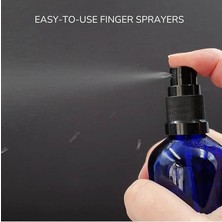 MSP 100ML Mavi Cam Sprey Şişeleri - Güzellik, Cilt Bakımı, Aromaterapi ve Daha Fazlası Için. Parfüm, Kendin Yap Güzellik, Hediye ve Temizlik Için Ideal. Dolum, Koru, Koruma ve Yolculuk! 1 Adet