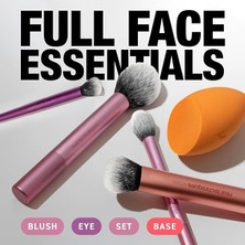 MSP Technıques Everyday Essentials Makyaj Fırçası, Yüz Için Komple Set (Yüz Süngeri, Yüz, Ruj, Ayarlama ve Delüks Göz Farı Fırçası)