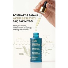 MSP Biberiye Yağı | Dökülme ve Beyazlama Karşıtı | Batana, Argan, Badem, Vitamin E