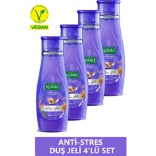 Komili Anti-Stres Duş Jeli Set - 4 x 500 ml