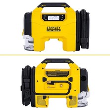 SXVI02001 12VOLT/18VOLT 160 Psı Dijital Basınç Göstergeli Lastik & Yatak Şişirme Pompası + Araç Süpürgesi + LED Lamba (Akü Dahil Değildir)