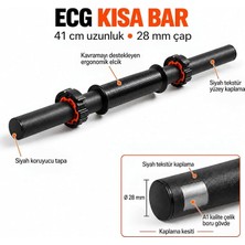 16 kg Dambıl Seti Turuncu-Siyah 6 In 1 Fitness Set