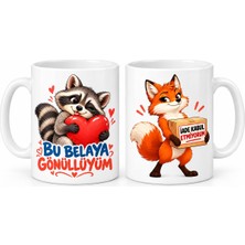 Salmore Ortak Bela 2'li Porselen Kupa Seti - Model 1047 Bty