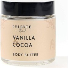 CetKing Natural Vanilya & Kakao Body Butter, Vücut Nemlendirici, 100 ml