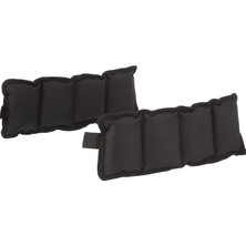 El Ayak Bilek Kas Güçlendirici Ağırlık Seti,2 x 0,5 Kg,siyah
