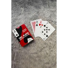 Pvc Plastik Su Geçirmez Jumbo Blackjack Iskambil Oyun Kağıdı CIN443KR