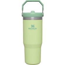 CetKing Iceflow Flip Straw Tumbler Pipetli Termos Su Şişesi 0.89 Litre - Citron | Paslanmaz Çelik