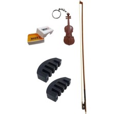 Ky-24 Çocuk Kemanı Yayı 1/2 Boy Için (Reçine ve Susturucu Hediye)