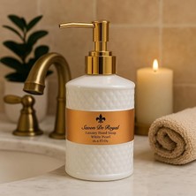 De Royal Luxury Vegan Sıvı Sabun White Pearl 500 Ml, Misk, Vanilya