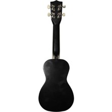 Soprano Ukulele, 4 Telli, Sarı Renk, Ahşap Gövde, Mat Yüzey, Naylon Tel, Manuel Kullanım, 53 cm
