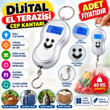 Popüler Sepet Dijital Elektronik LED Ekran El Terazisi Cep Kantarı Tartısı (Adet Fiyatıdır)