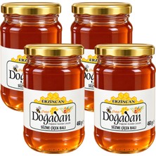 Doğadan Süzme Çiçek Balı 460 gr 4 Lü