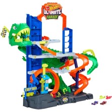 Hot Wheels City Ultimate T Rex Garajı